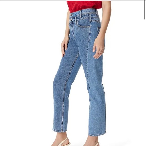 Sam Edelman Women’s Size 24 Stovepipe Jeans Tapered Leg NWT $119 Slim Denim - Picture 14 of 14